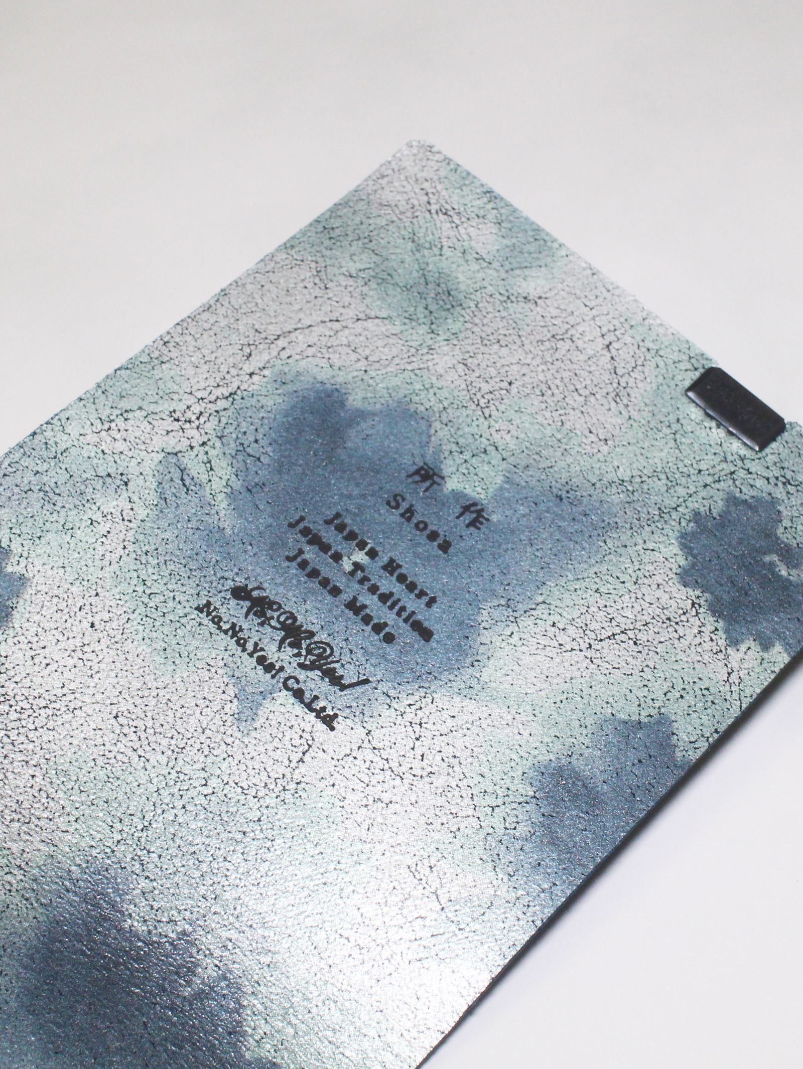 フローラル ショートウォレット / SHORT  WALLET 2.0 / ネイビー × マルチ