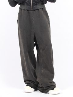 フル スウェット パンツ / FULL SWEATPANT / WASHED BLACK(ウォッシュブラック)