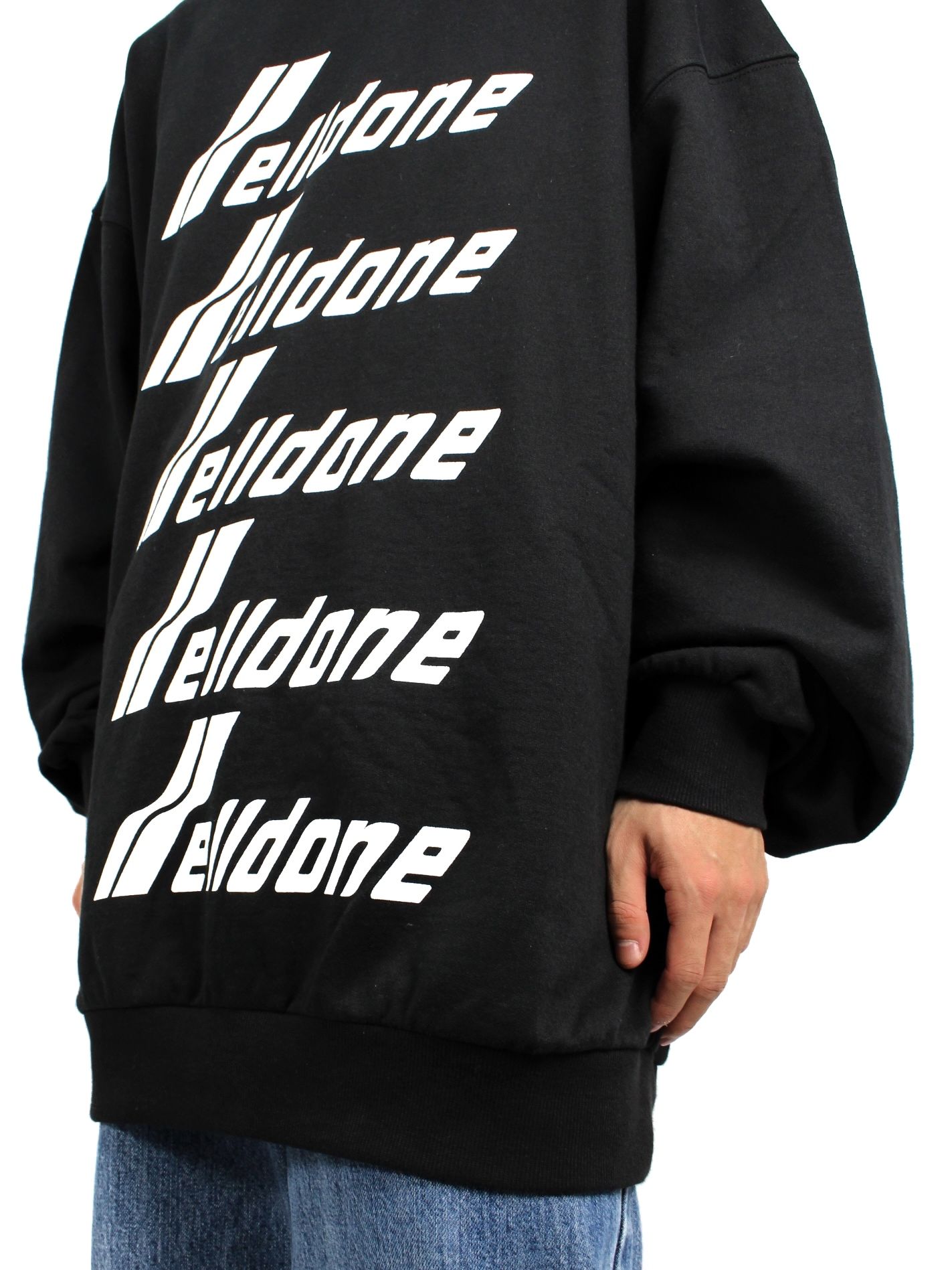 We11Done 22AW MULTIPLE FRONT LOGO HOODIE - パーカー