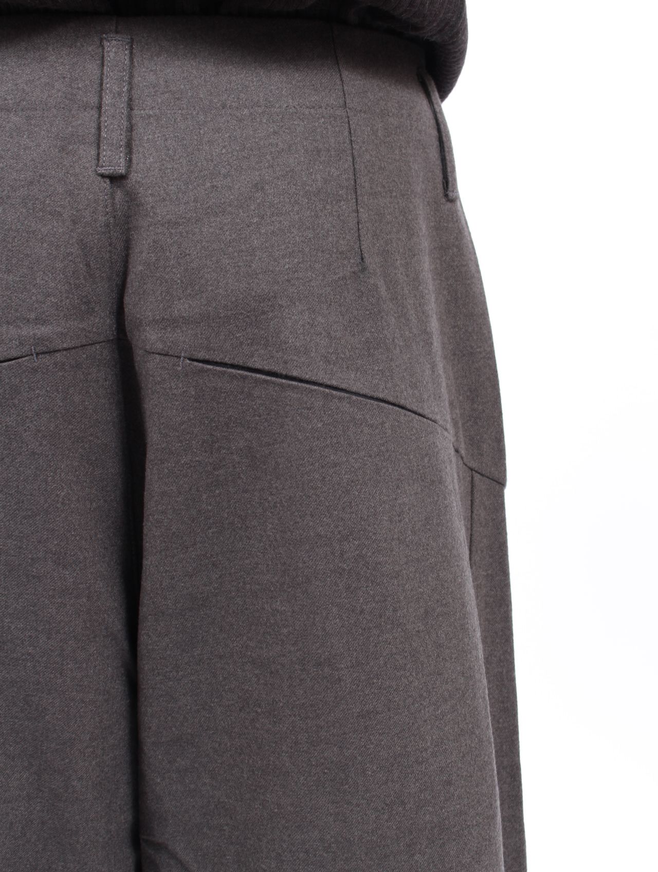 【25AW】ワイド パンツ / WIDE PANTS / チャコール