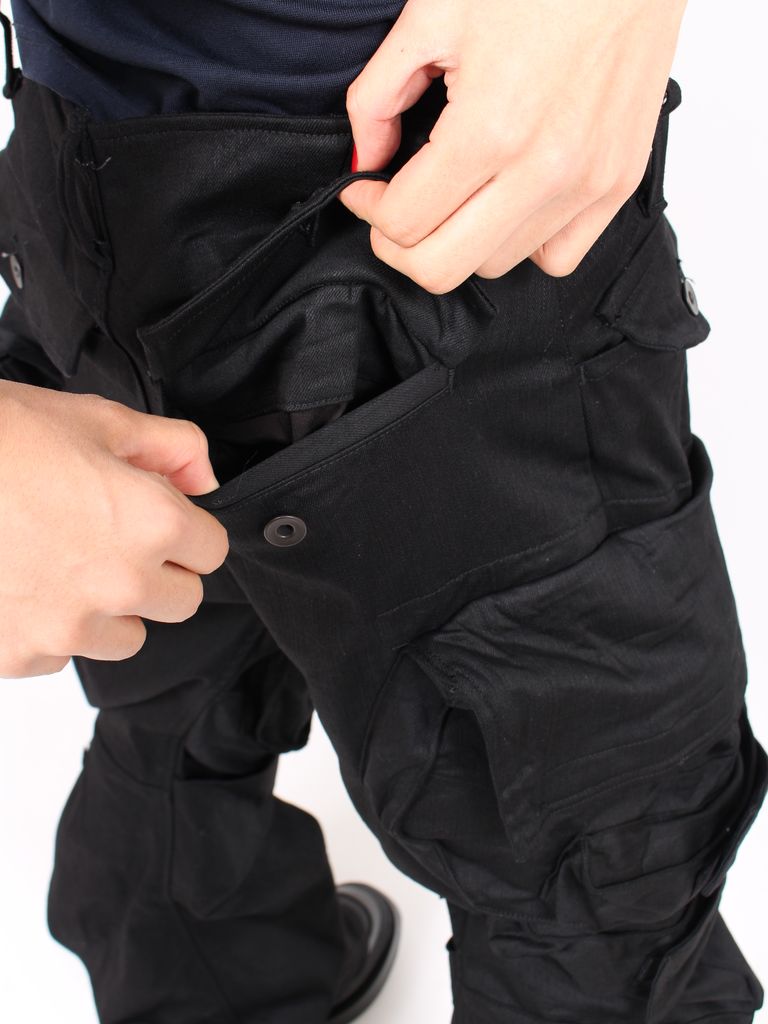 JULIUS - 【24SS】10.5oz ストレッチ デニムトラウザー ガスマスク  