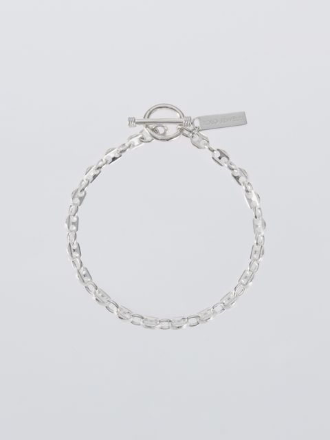 カット キャビア リンク ブレスレット / CUT CAVIAR LINK BRACELET -5mm- / シルバー