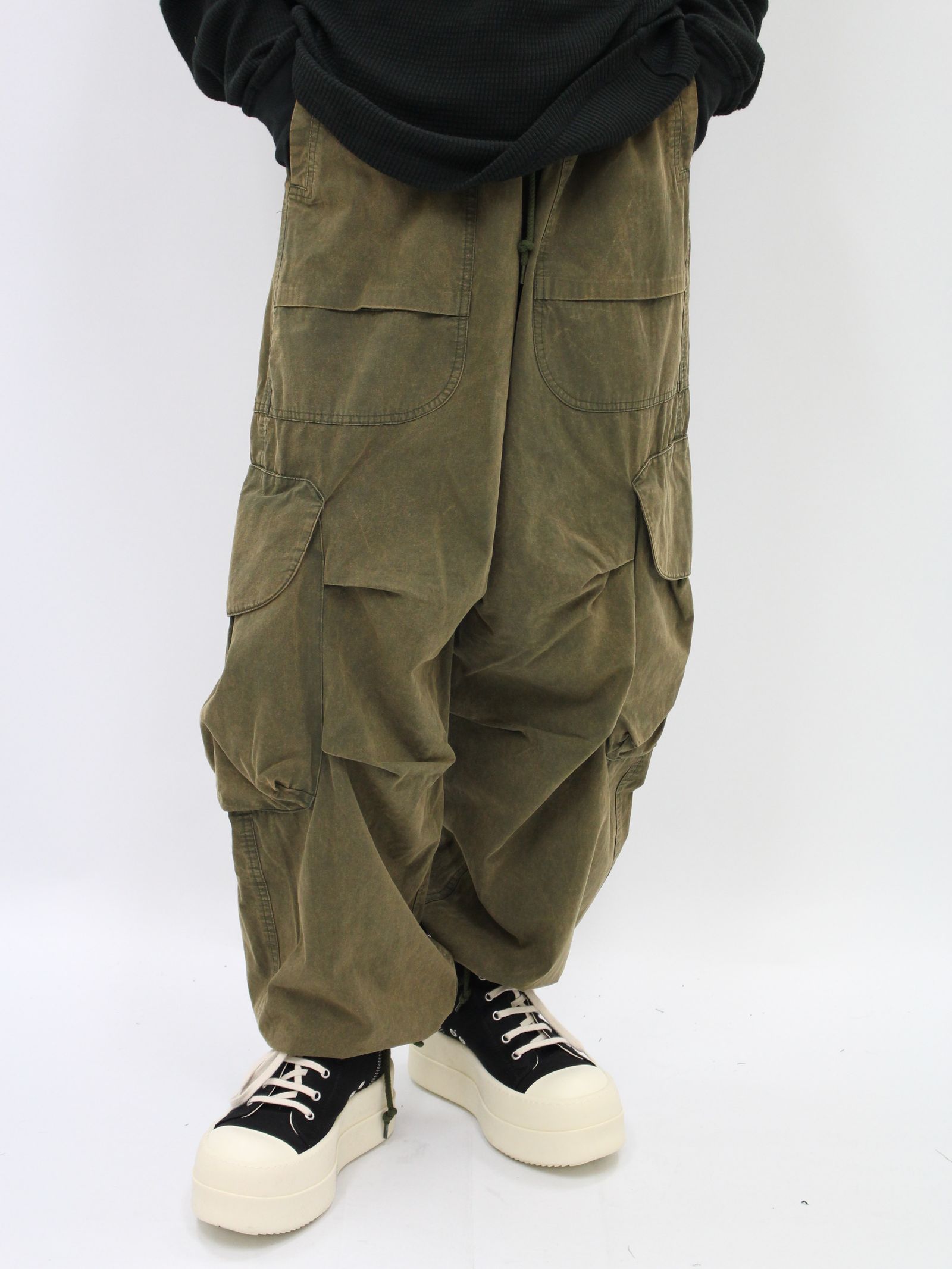entire studio あおばくん着用　スウェットカーゴパンツ　　S entire studios スウェットカーゴパンツ あおば着用