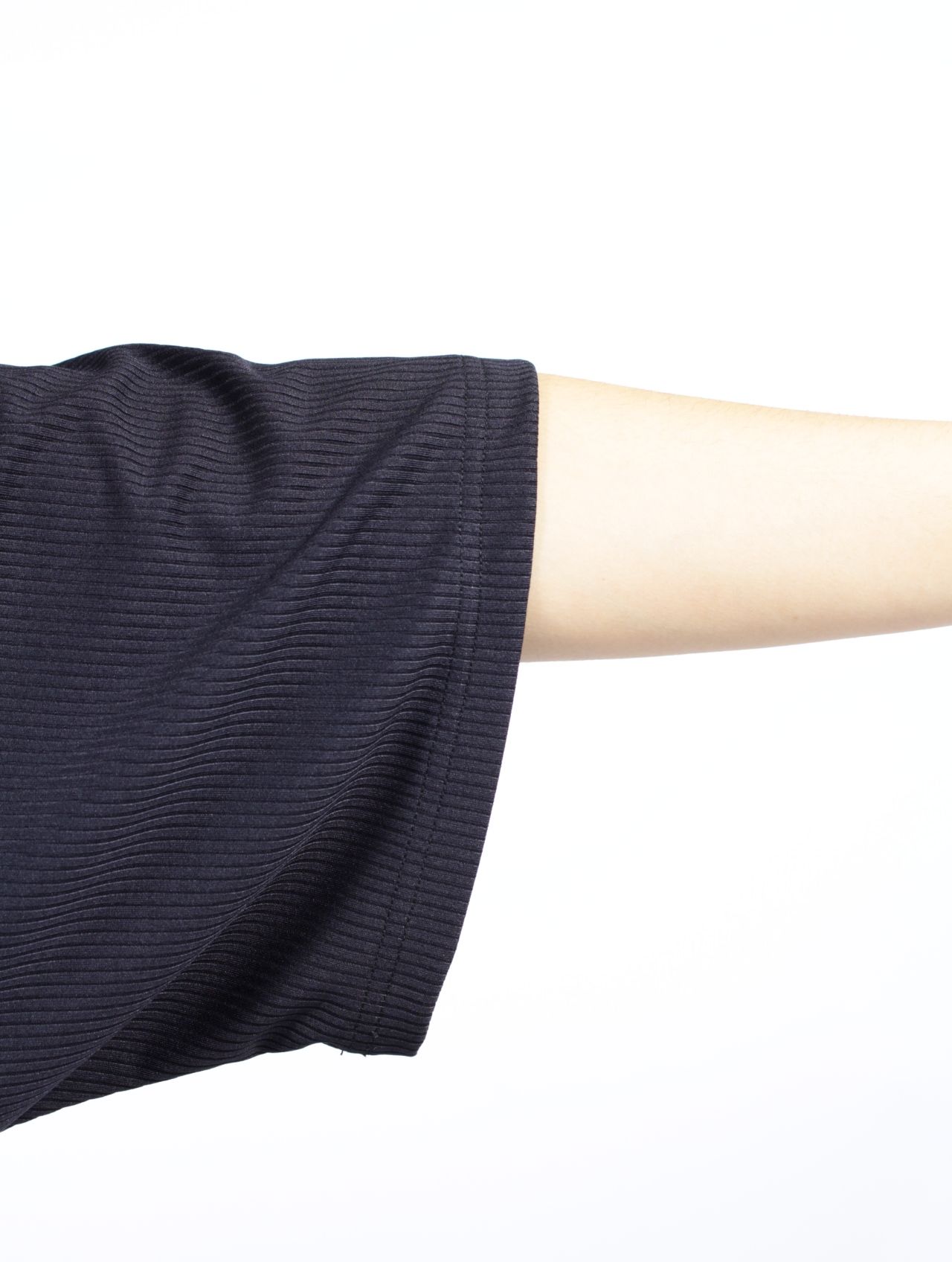 【25SS】アクア リブ マッシブ 接触冷感トップス / AQUA RIB MASSIVE TS / ブラック