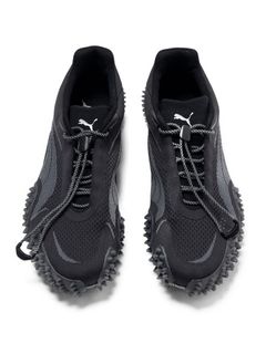 【25AW】プーマ コラボレーション スパイク ニット スニーカー / PUMA KNIT SNEAKER / ブラック