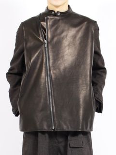 【26SS】レザー ベスト / LEATHER VEST / ブラック