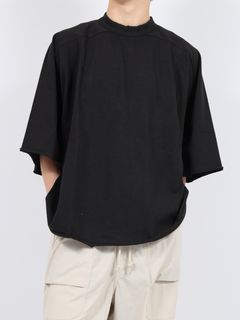 ヘビー ダーツ Tシャツ 半袖 カットソー / HEAVY DART TEE / SOOT(ブラック)