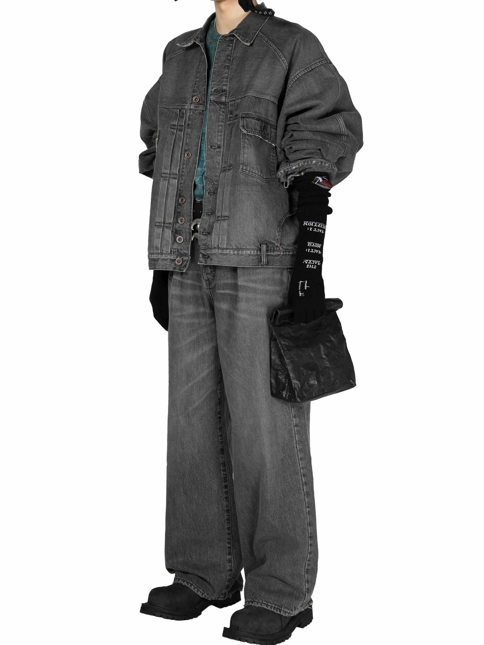 DAIRIKU - 【25AW】タトゥー ロング ニット グローブ / 