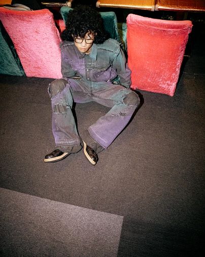 【26AW】KIDS LOVE GAITE コラボ インサイドアウト・ウィング・ジップ・ブーツ / INSIDE-OUT WING ZIP BOOTS / ブラック
