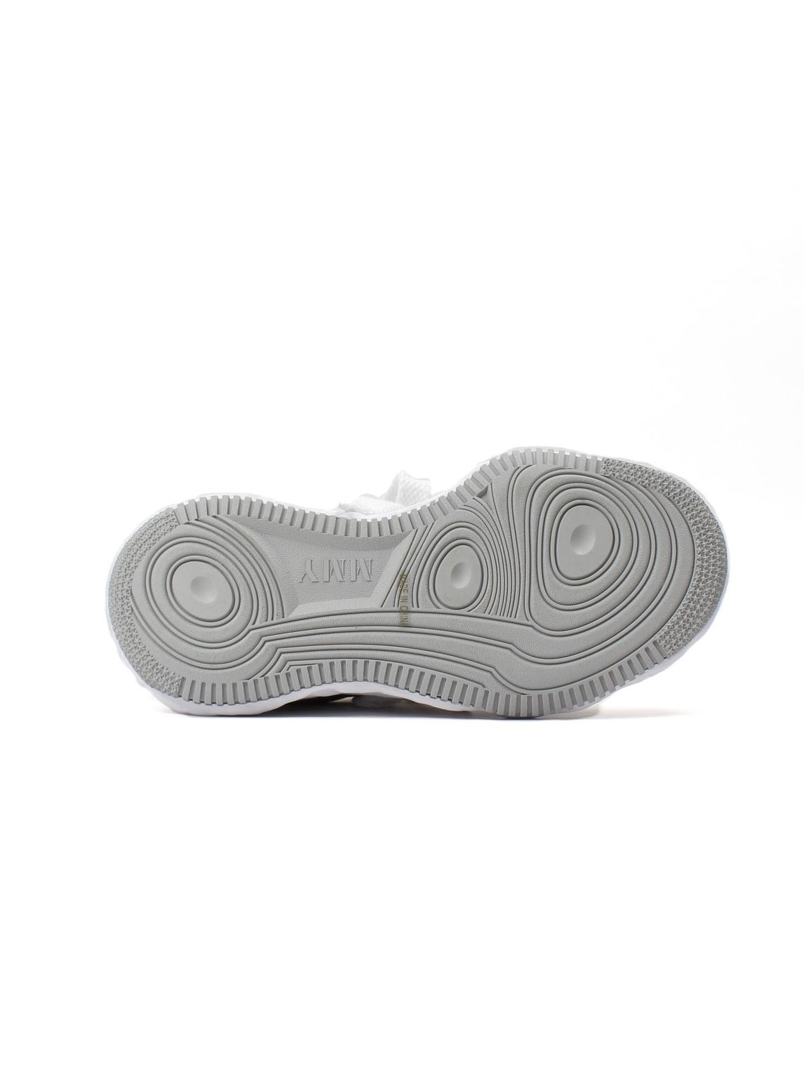 "ウェイン" レザー ローカット スニーカー / WAYNE OG Sole Leather Low-top Sneaker / グレー × ホワイト
