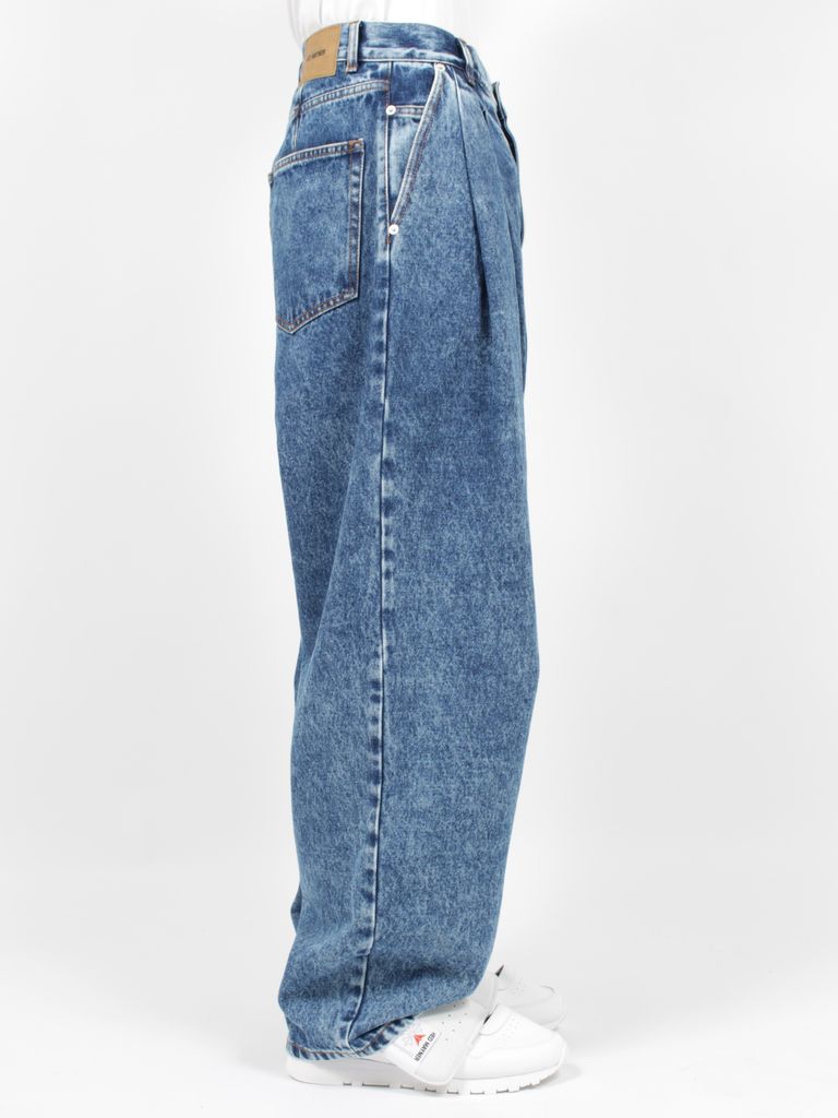 HED MAYNER - 【23AW】プリーツ デニム パンツ / PLEATED DENIM 