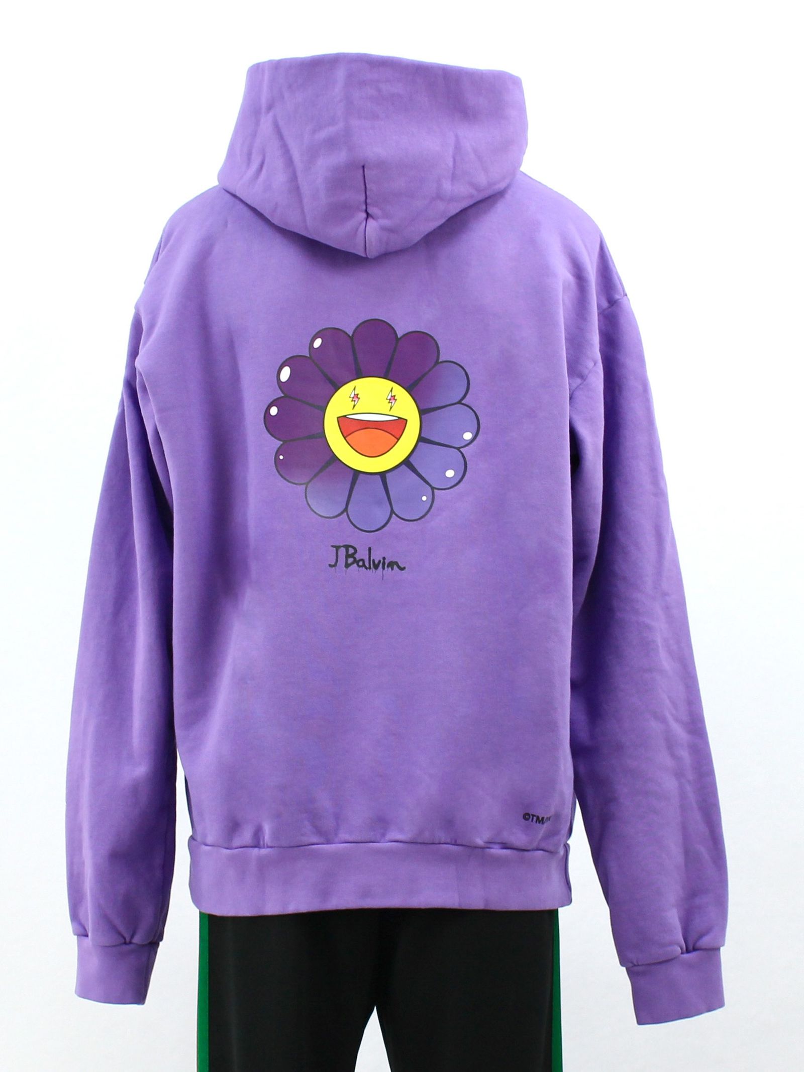 J Balvin x 村上隆"Morado Flower Hoodie" 紫