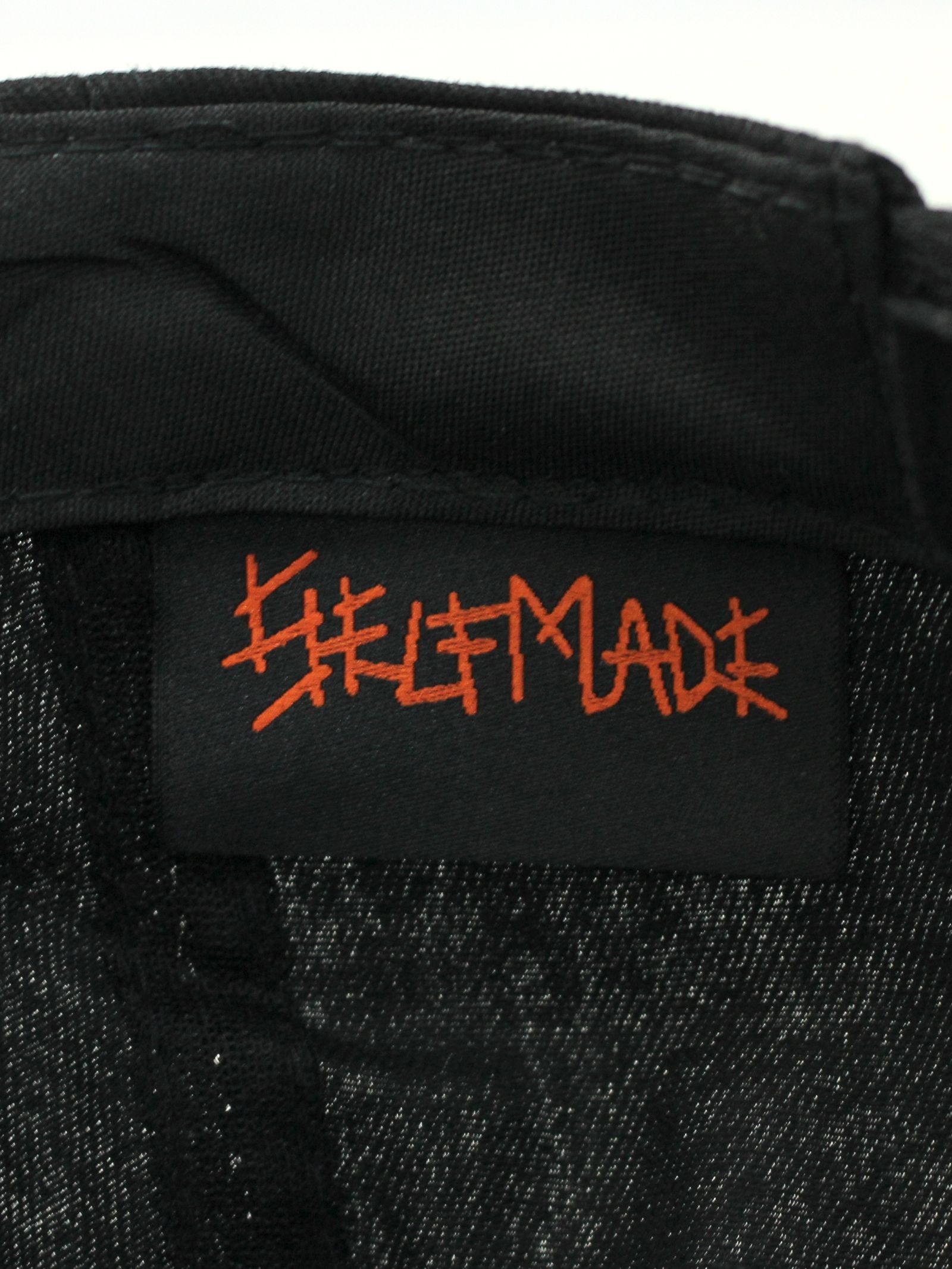 刺繍ロゴ ベースボールキャップ / BASEBALL HAT WITH LOGO EMBROIDERY / ブラック