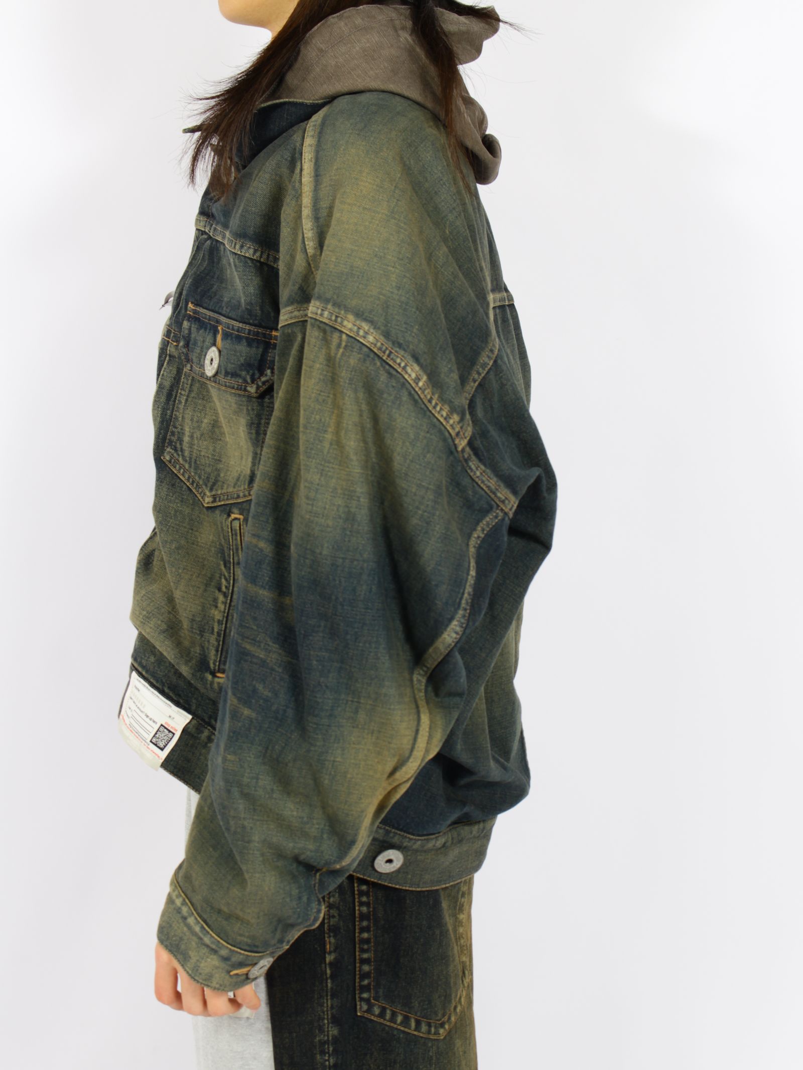【26AW】 レイヤード デニム ジャケット / LAYERED DENIM JACKET / インディゴ