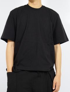ダーツ Tシャツ 半袖 カットソー / DART TEE / SOOT(ブラック)