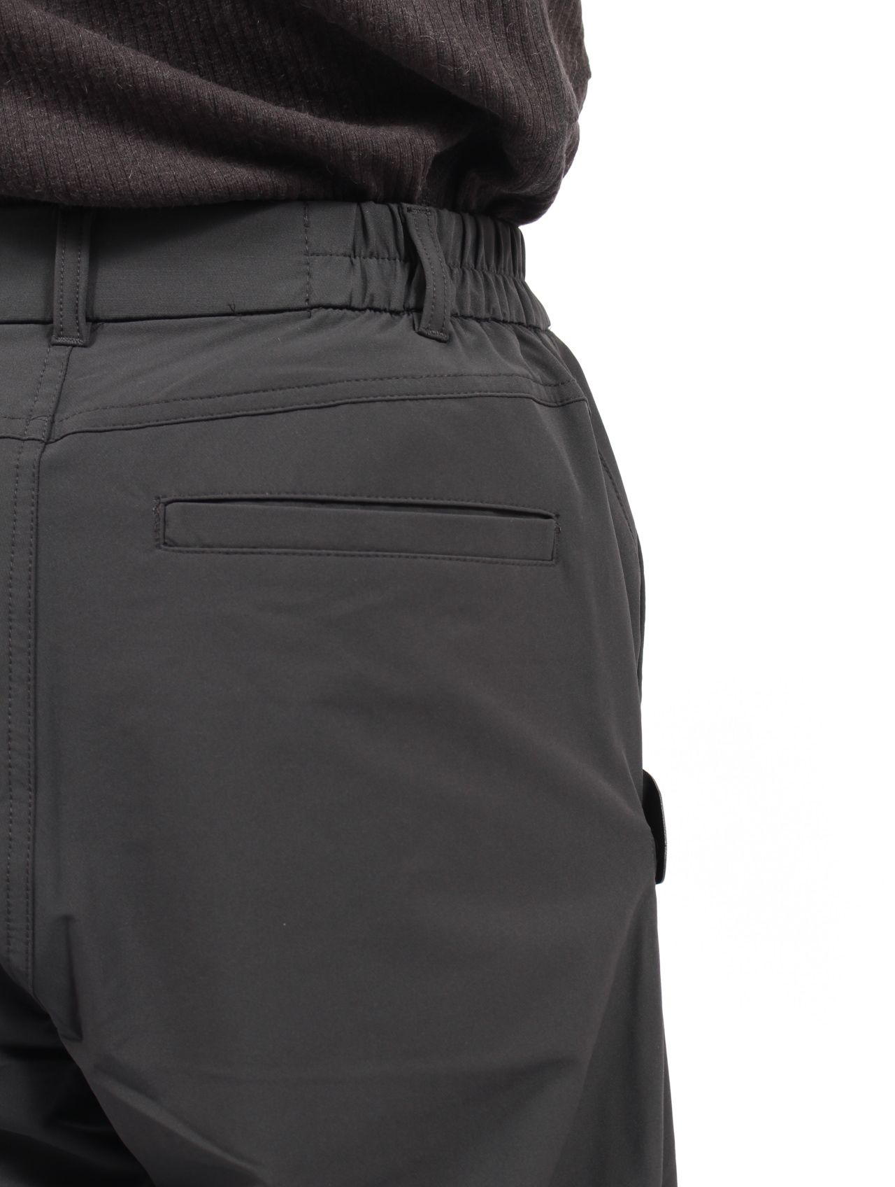 【25AW】サイド スナップ パンツ / SIDE SNAP PANTS / ブラック
