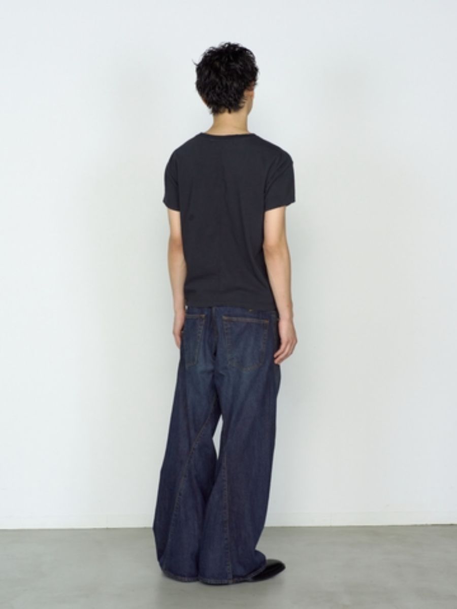 "ハンド エックスレイ" Tシャツ 半袖 カットソー / ”HAND X-RAY” T-SHIRT / FADED BLACK (フェードブラック)