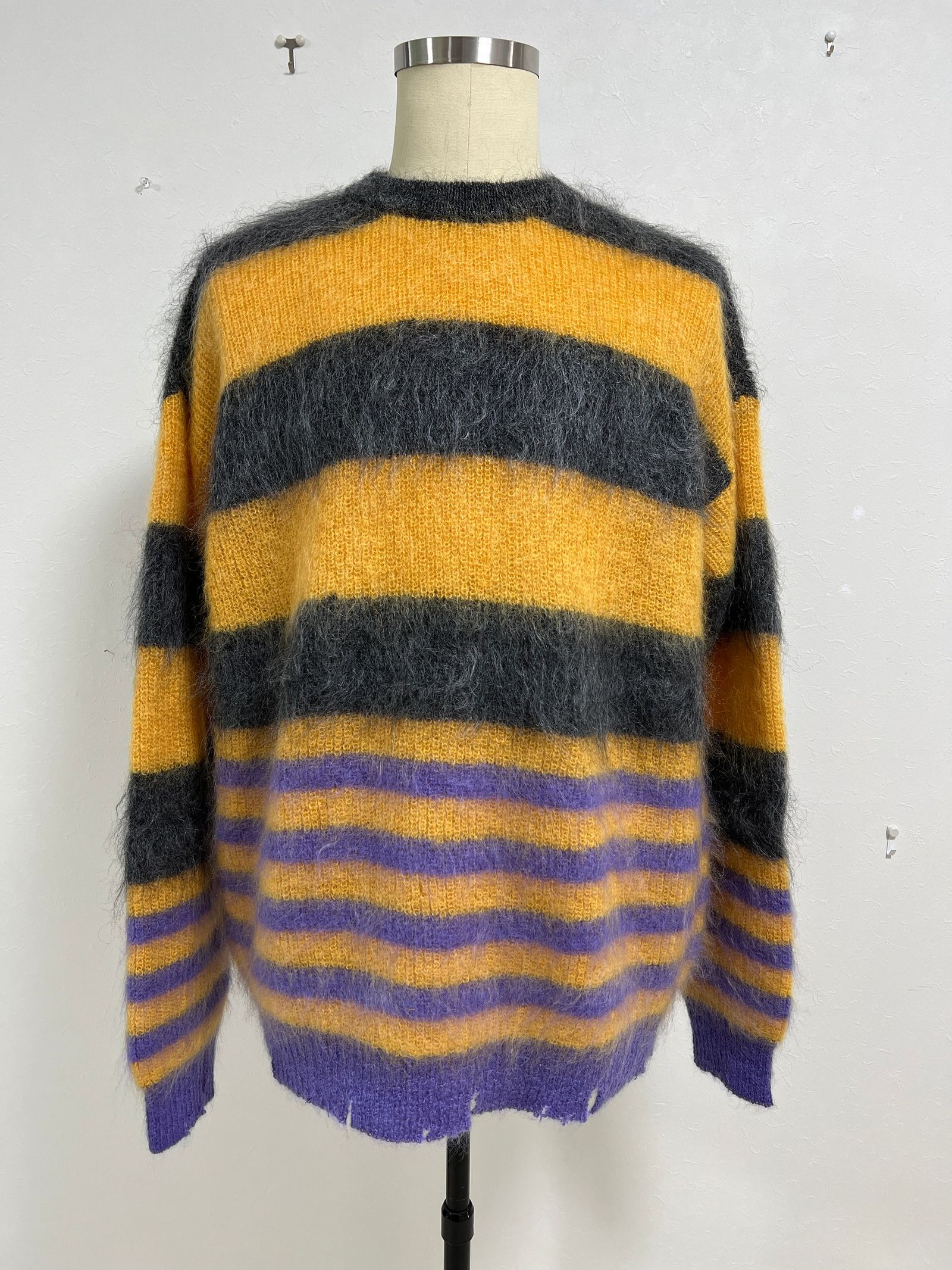 KIDILL - 【23AW】モヘア ボーダー ニット / MOHAIR BORDER KNIT