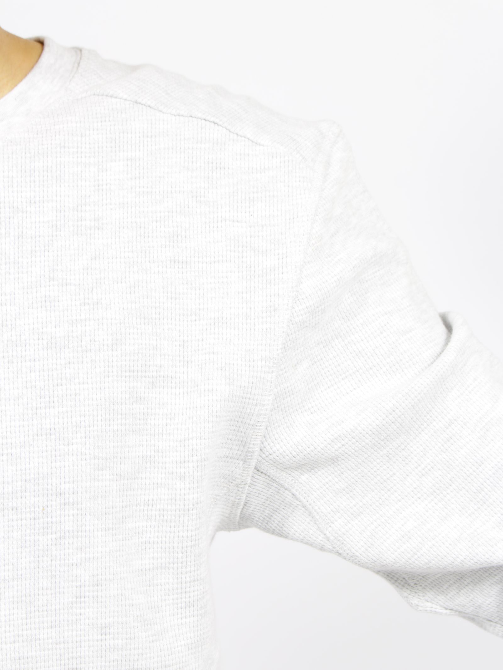 サーマル ロングスリーブ Tシャツ / THERMAL LONG SLEEVE / HEATHER GREY(グレー)