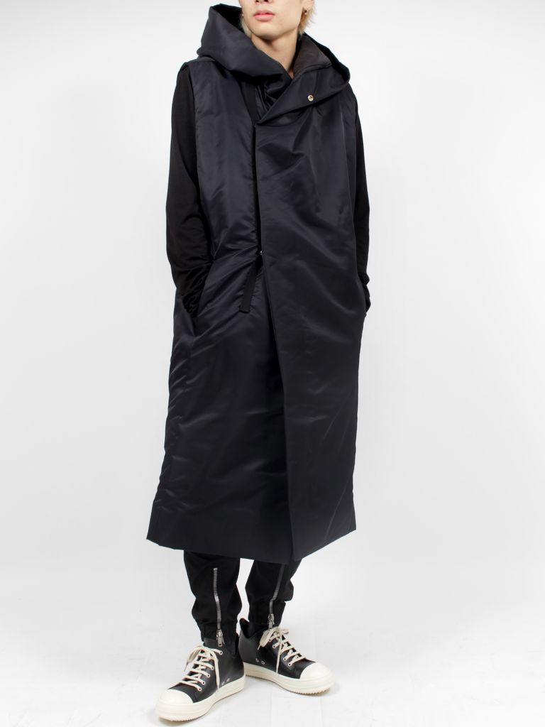 RICK OWENS - 【23FW】フーデッド ライナー コート / HOODED LINER 