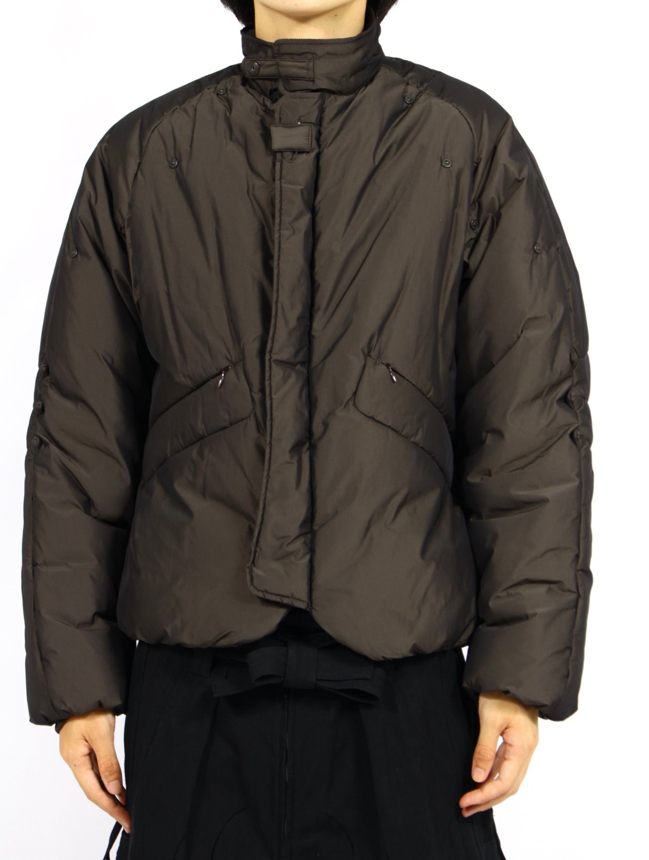 【25AW】カナボウ パファー ジャケット / 金棒 PUFFER / ブラウン