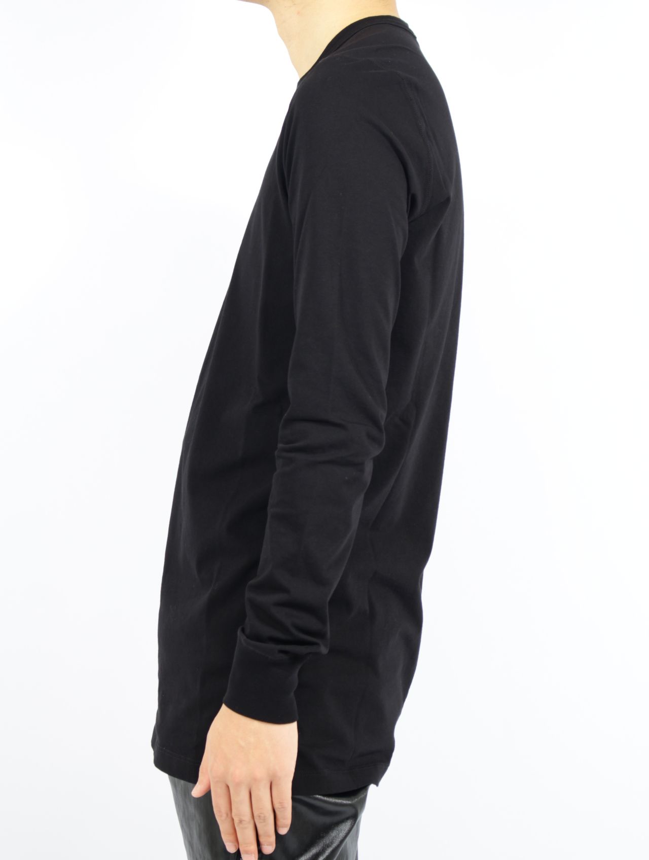 RICK OWENS - 【25SS】レベル ロングスリーブ Tシャツ / LEVEL