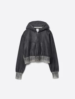 【26AW】クラッキング コーテッド パーカー / CRACKING COATED PARKA .16 / DARK CHARCOAL BASE(チャコール)