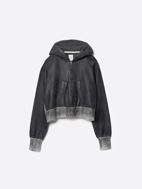 【26AW】クラッキング コーテッド パーカー / CRACKING COATED PARKA .16 / DARK CHARCOAL BASE(チャコール)