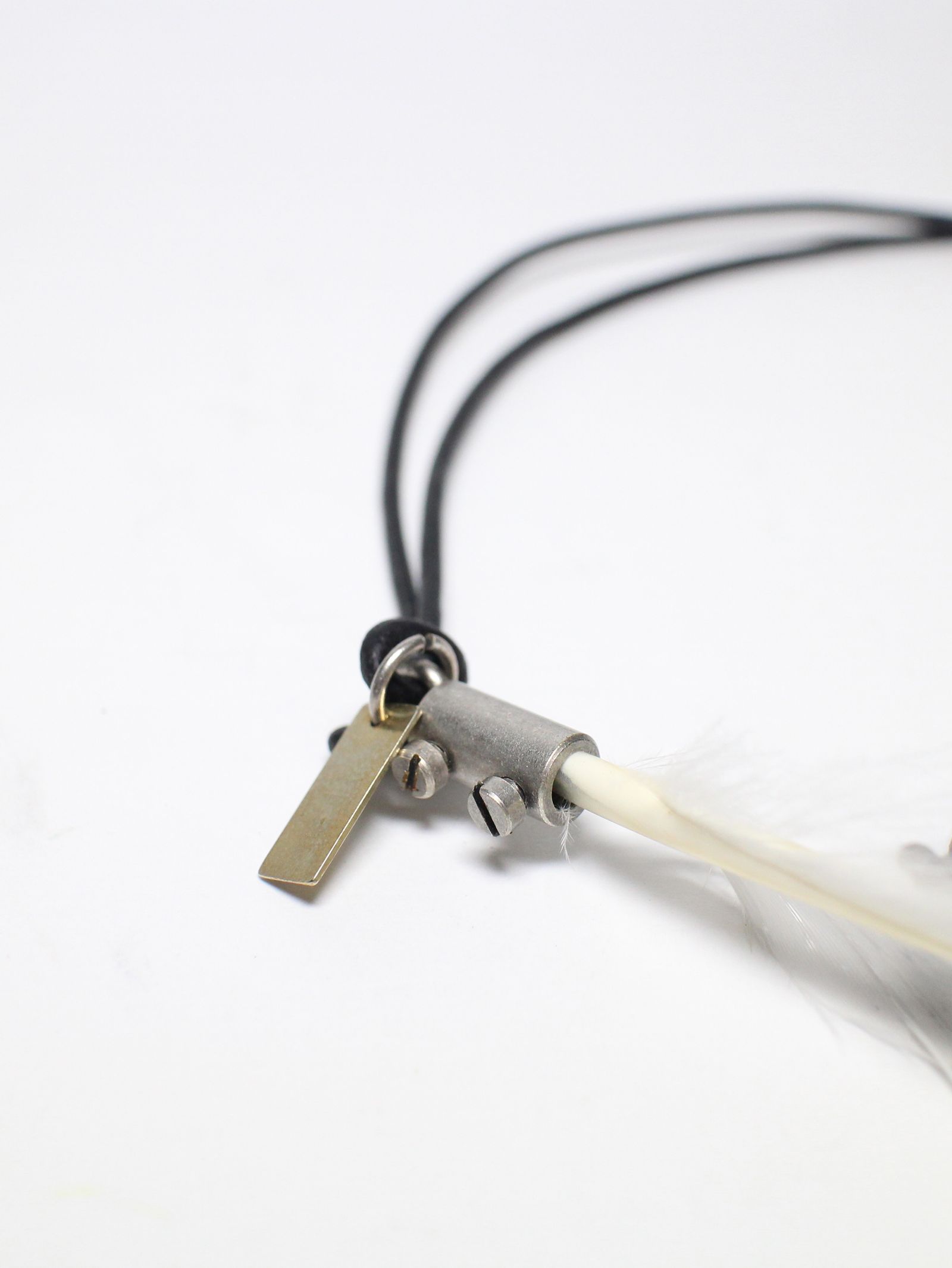 フェザーネックレス NECKLACE FEATHER