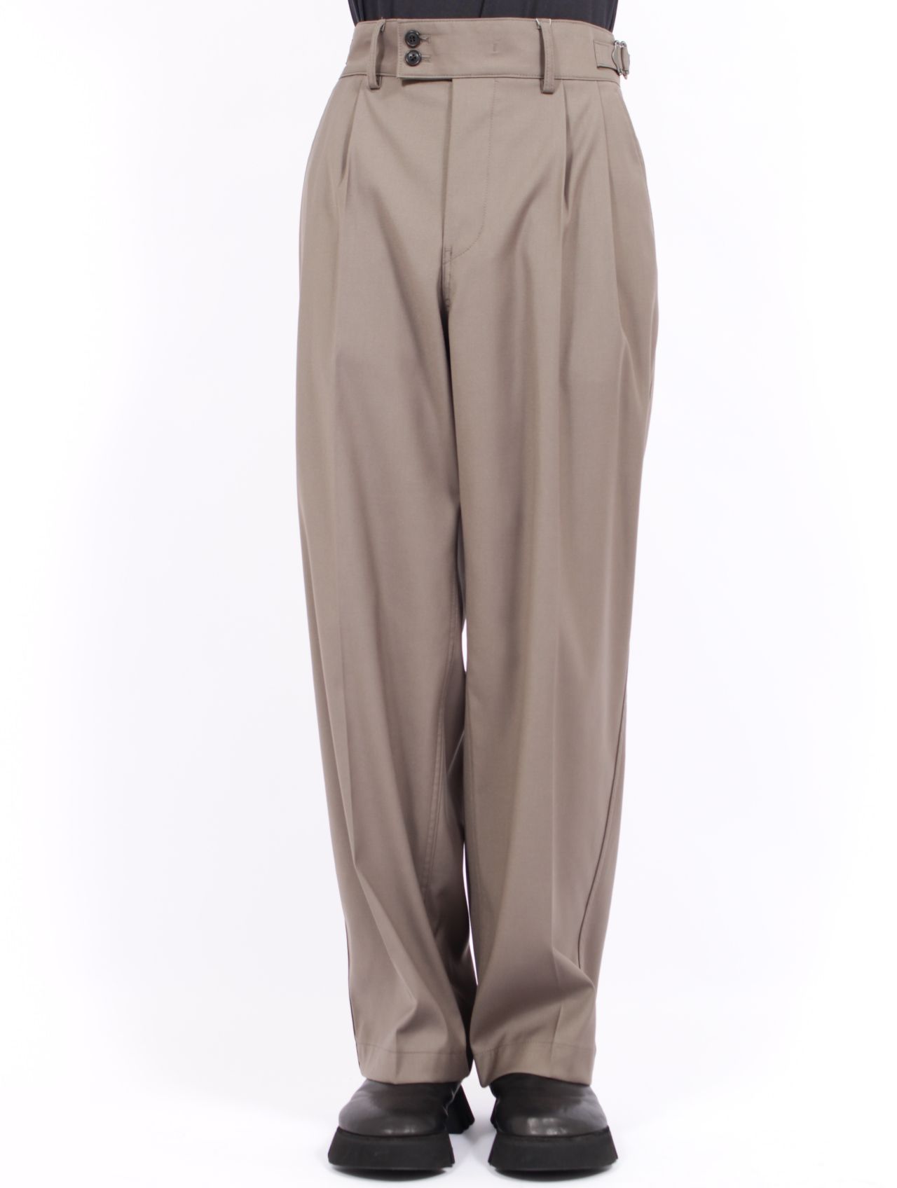 【25AW】サンティアゴ スラックス / SANTIAGO SLACKS / ミンク