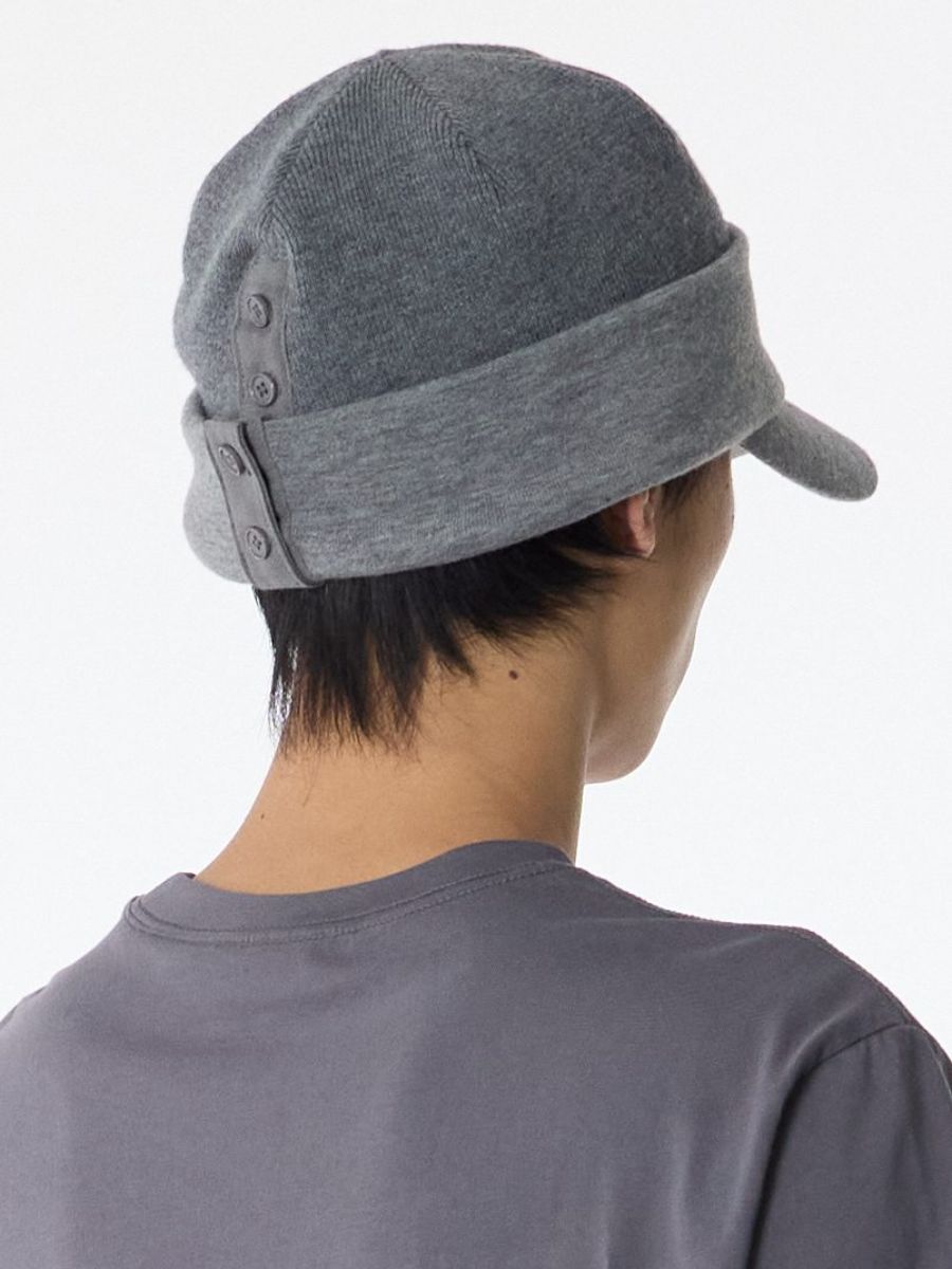 ボタン キャップ / BUTTON CAP /  MELANGE GREY (メランジグレー) SG27SSACCA004