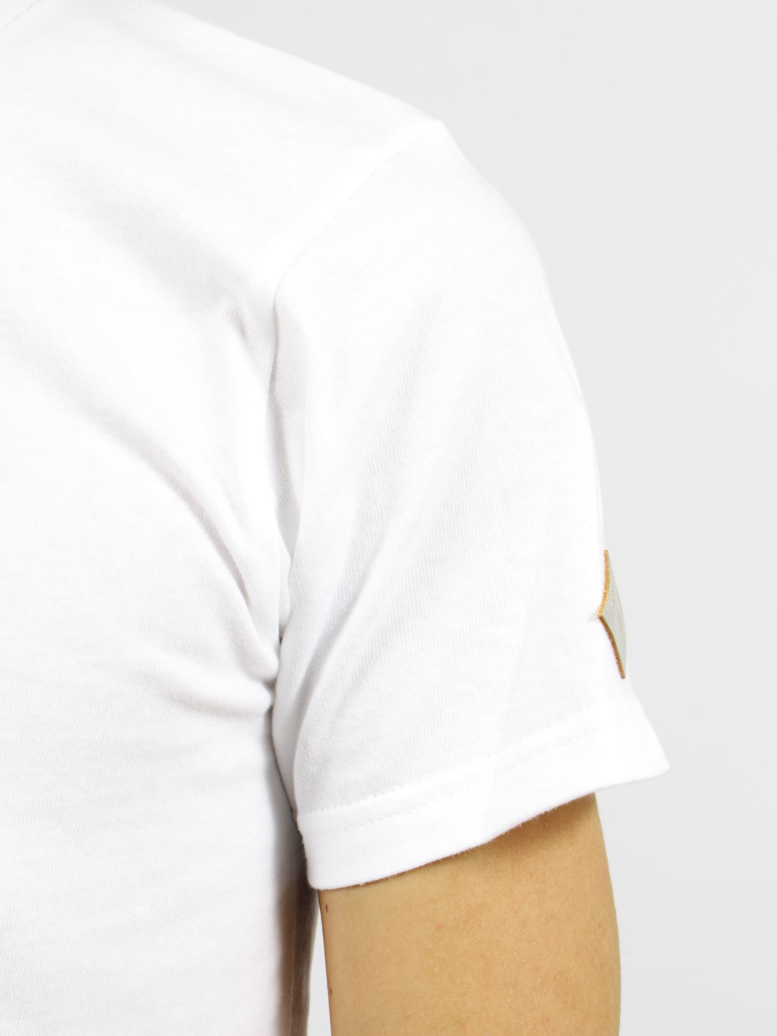 【26SS】ストーン デコレート ハート トライバル ミニ Tシャツ / STONE DECORATED HEART TRIBAL MINI T-SHIRT / ホワイト