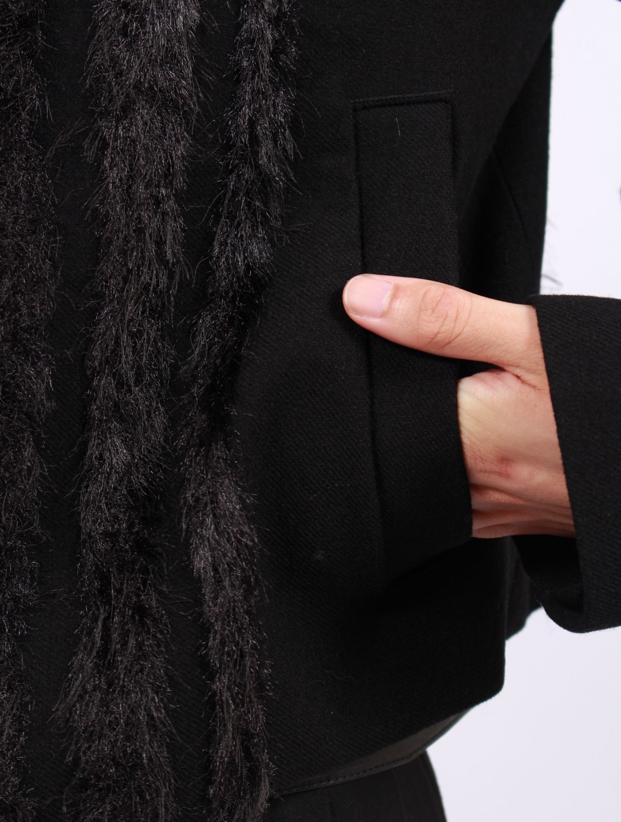 【25AW】ジップアップ ブルゾン / ZIP BLOUSON / ブラック