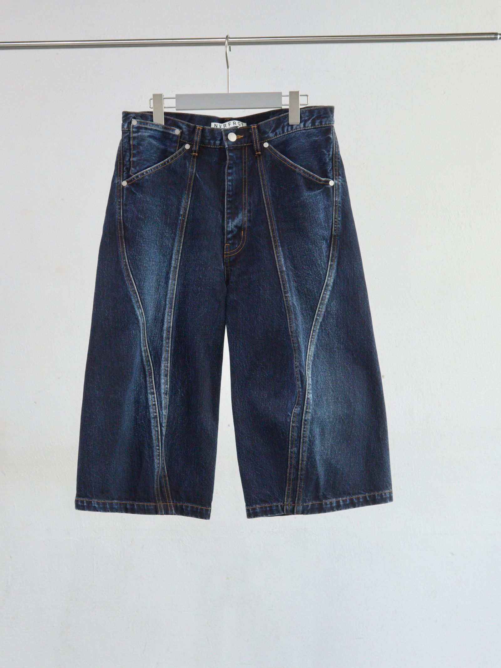 【26SS】 3D ツイステッド デニム ショーツ / 3D TWISTED JORTS / DARK FADED INDIGO (ダーク インディゴ)