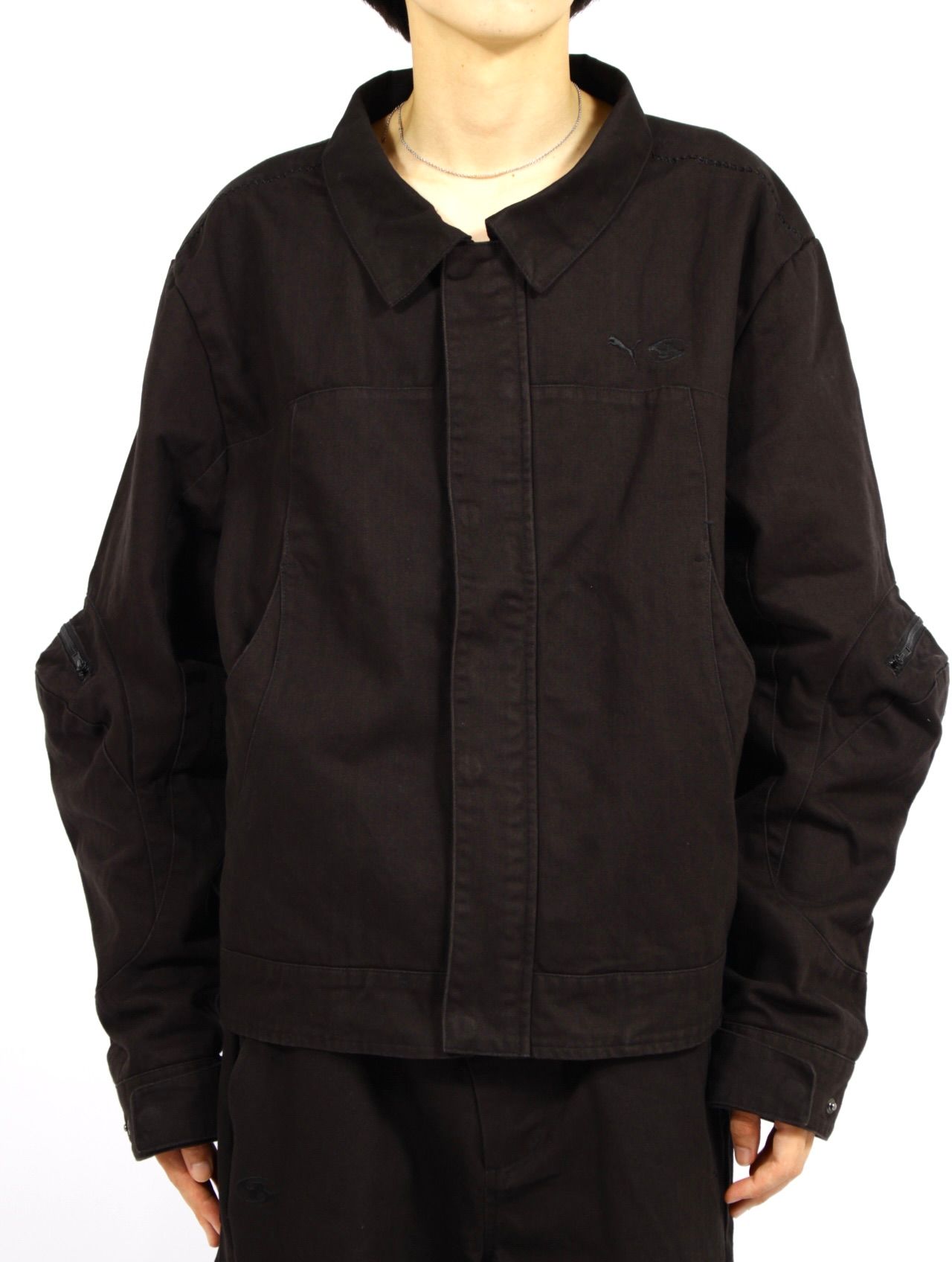 【25AW】プーマ × サンサンギア CLRT ジャケット / PUMA ×SAN SAN GEAR CLRT JACKET / ブラック