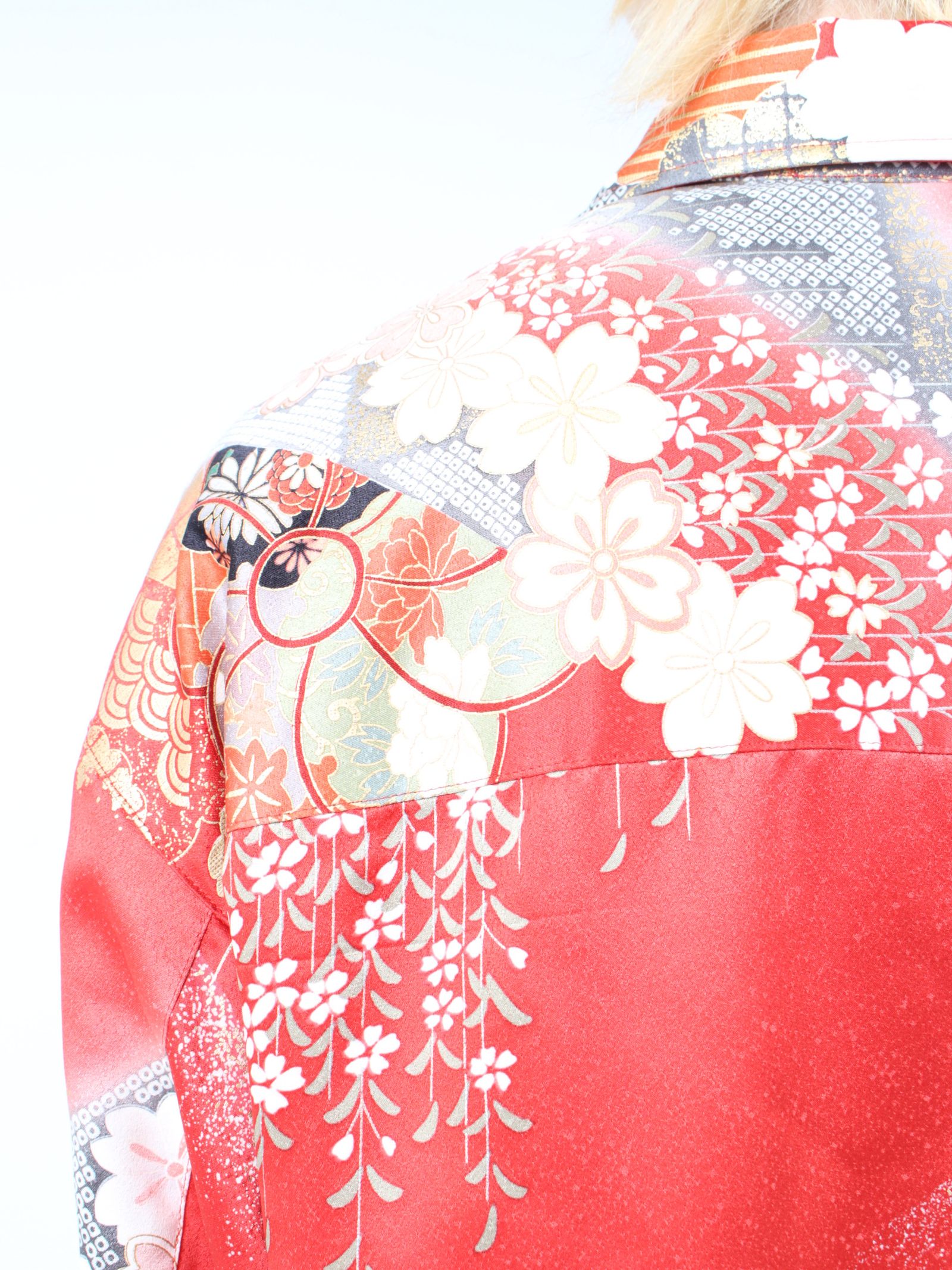 【24AW】パッディド ハワイアン シャツ / PADDED HAWAIAN SHIRT / レッド