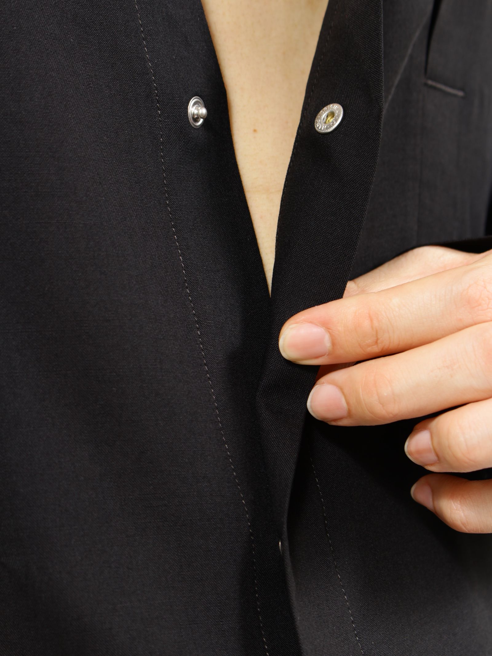 【26SS】ラリー フォッグ ポケット シャツ / LARRY FOGPOCKET SHIRT / ブラック