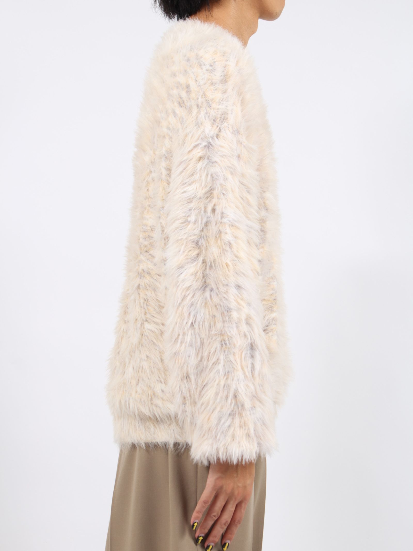 シャギー ニット プルオーバー / SHAGGY KNIT PULLOVER / オフホワイト