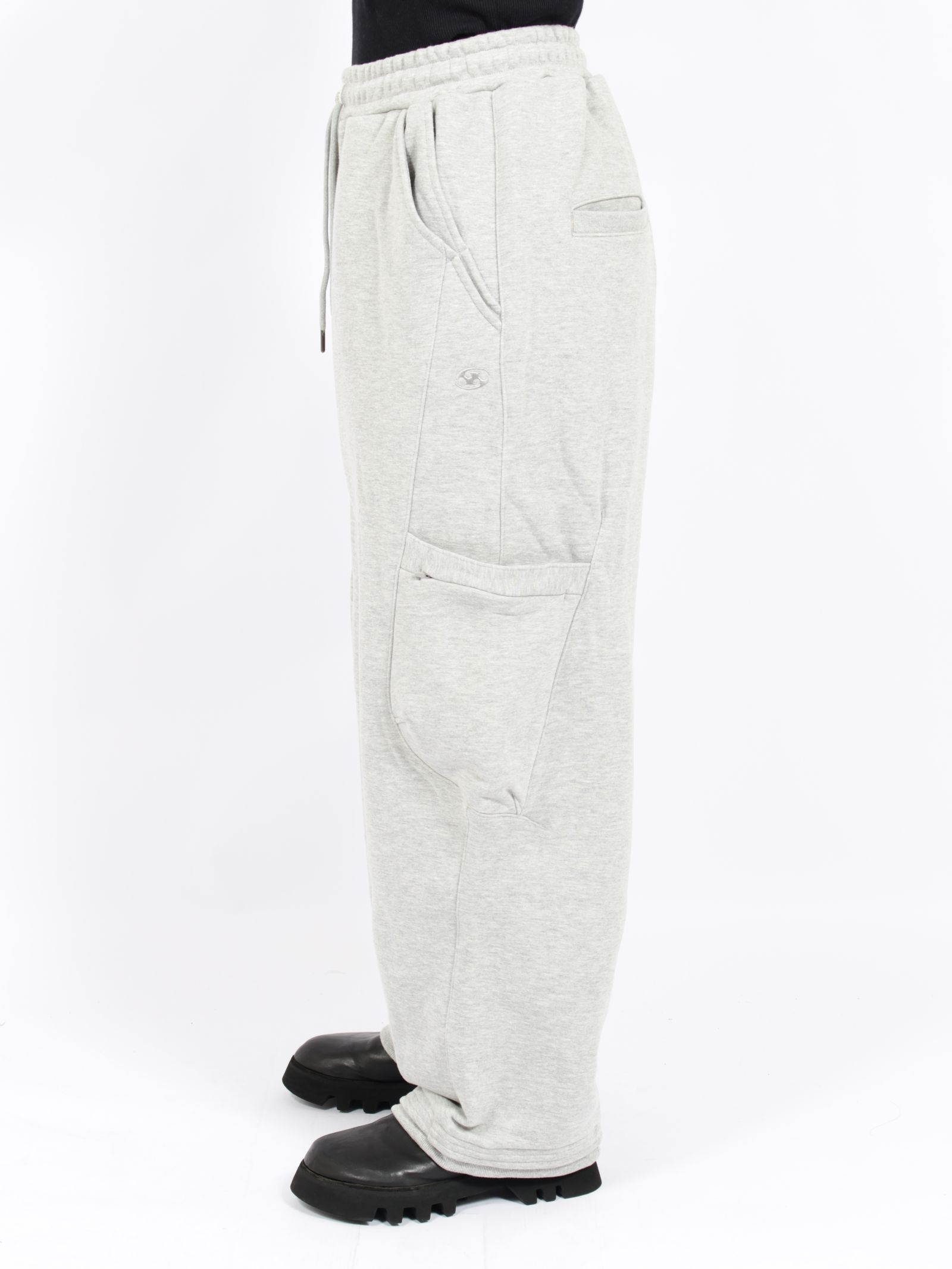 【26AW】スウェット パンツ カーゴ ミリタリーパンツ / SWEATPANTS / MELANGE GREY(グレー)