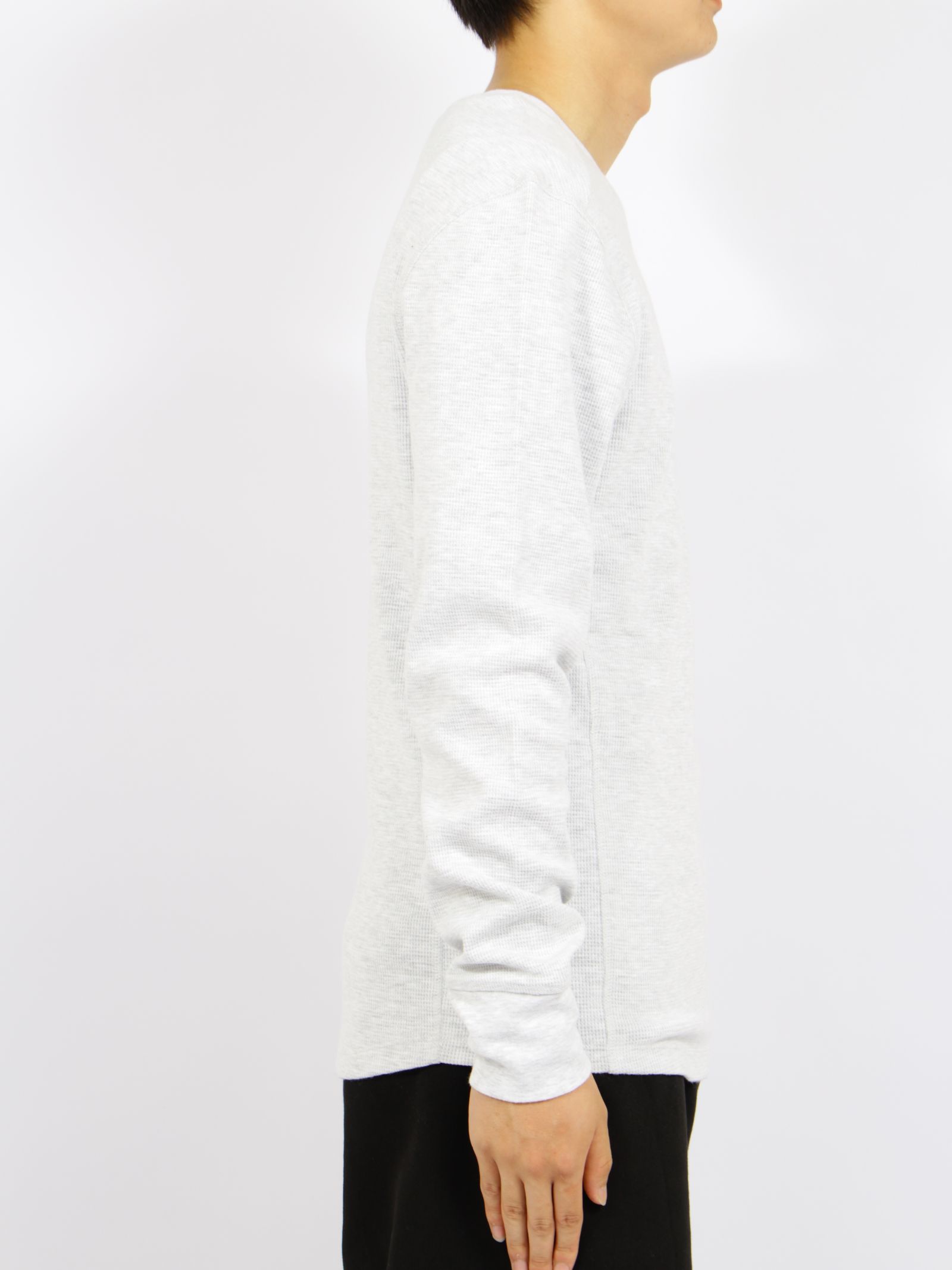 サーマル ロングスリーブ Tシャツ / THERMAL LONG SLEEVE / HEATHER GREY(グレー)