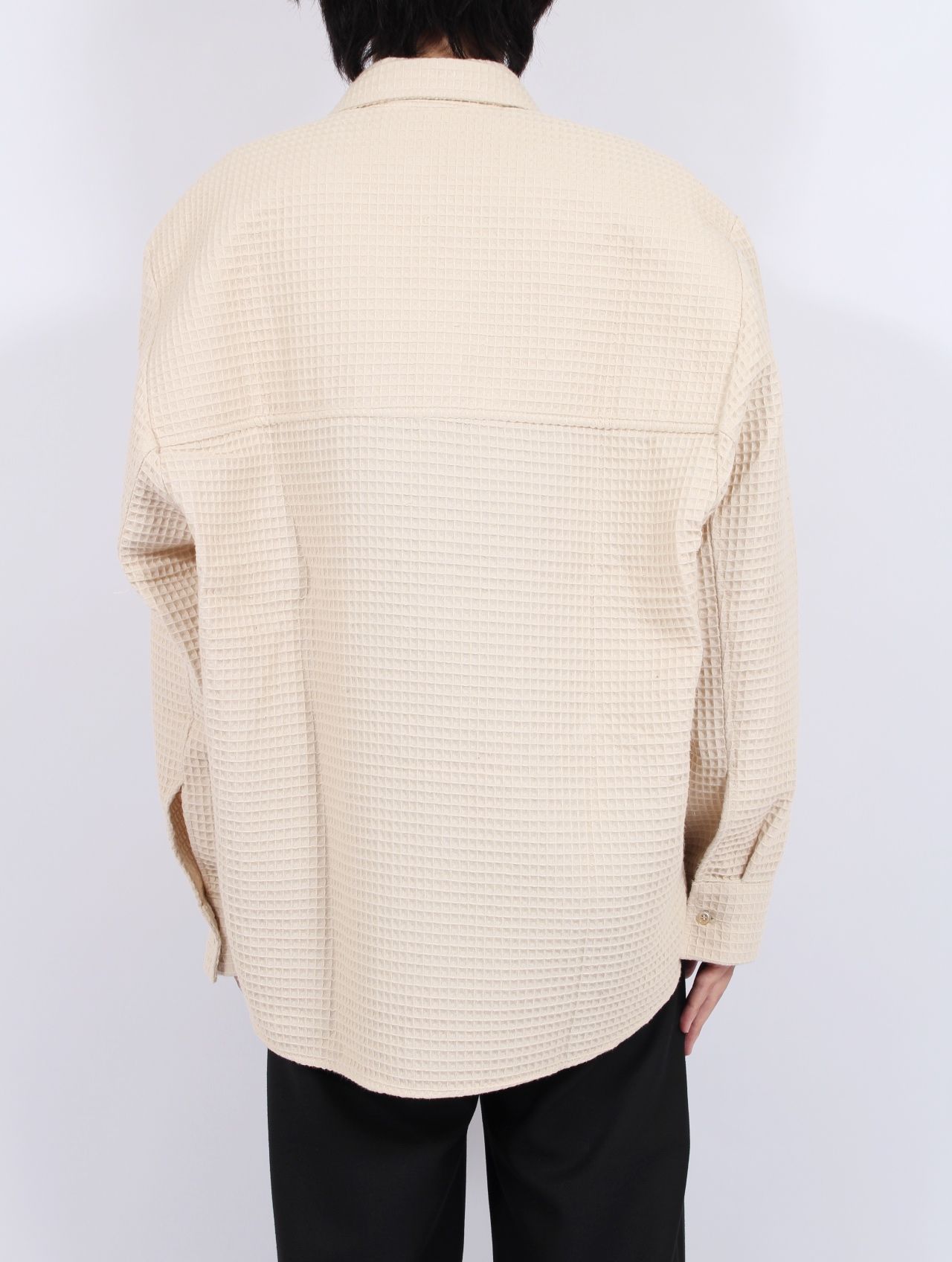 【25AW】 オーザリー シャツ 長袖 / OSEARY SHIRT / アイボリー