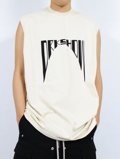 【25SS】タープT ノースリーブ カットソー / TARP T / ナチュラル × ブラック