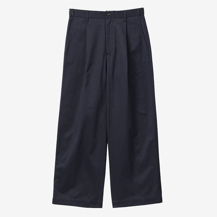 Westpoint Chino Wide Straight Trousers / Navy