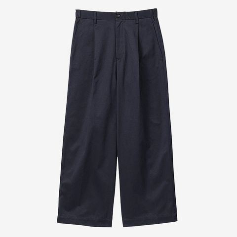 Westpoint Chino Wide Straight Trousers / Navy