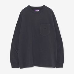 8oz Field Long Sleeve Pocket Tee / AH(Asphalt Gray)