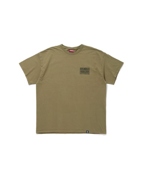 Born Free S/S Tee / OD / プリント ティーシャツ