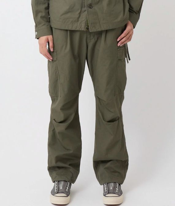 TROOPER 6P TROUSERS COTTON RIPSTOP / OLIVE / カーゴパンツ