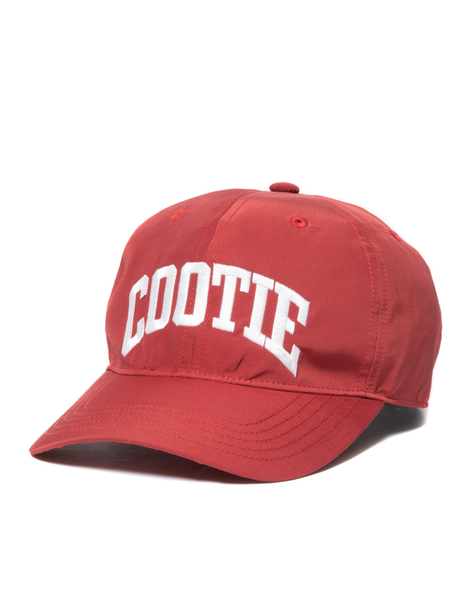 COOTIE PRODUCTIONS - 60/40 Cloth 6 Panel Cap / Red | Stripe