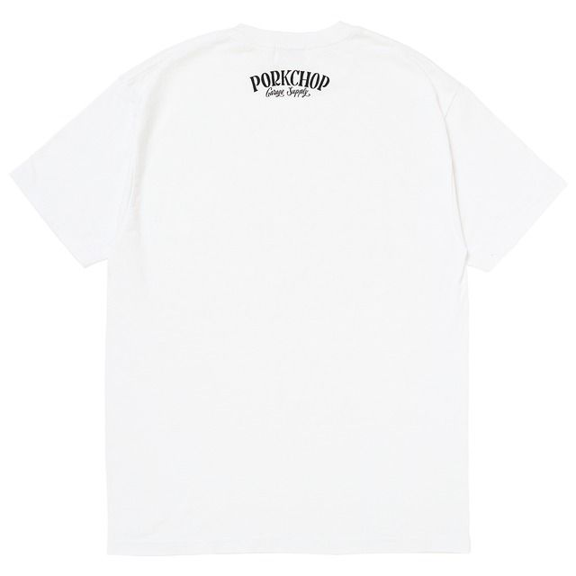 PORK STORE TEE / WHITE / プリント ティーシャツ