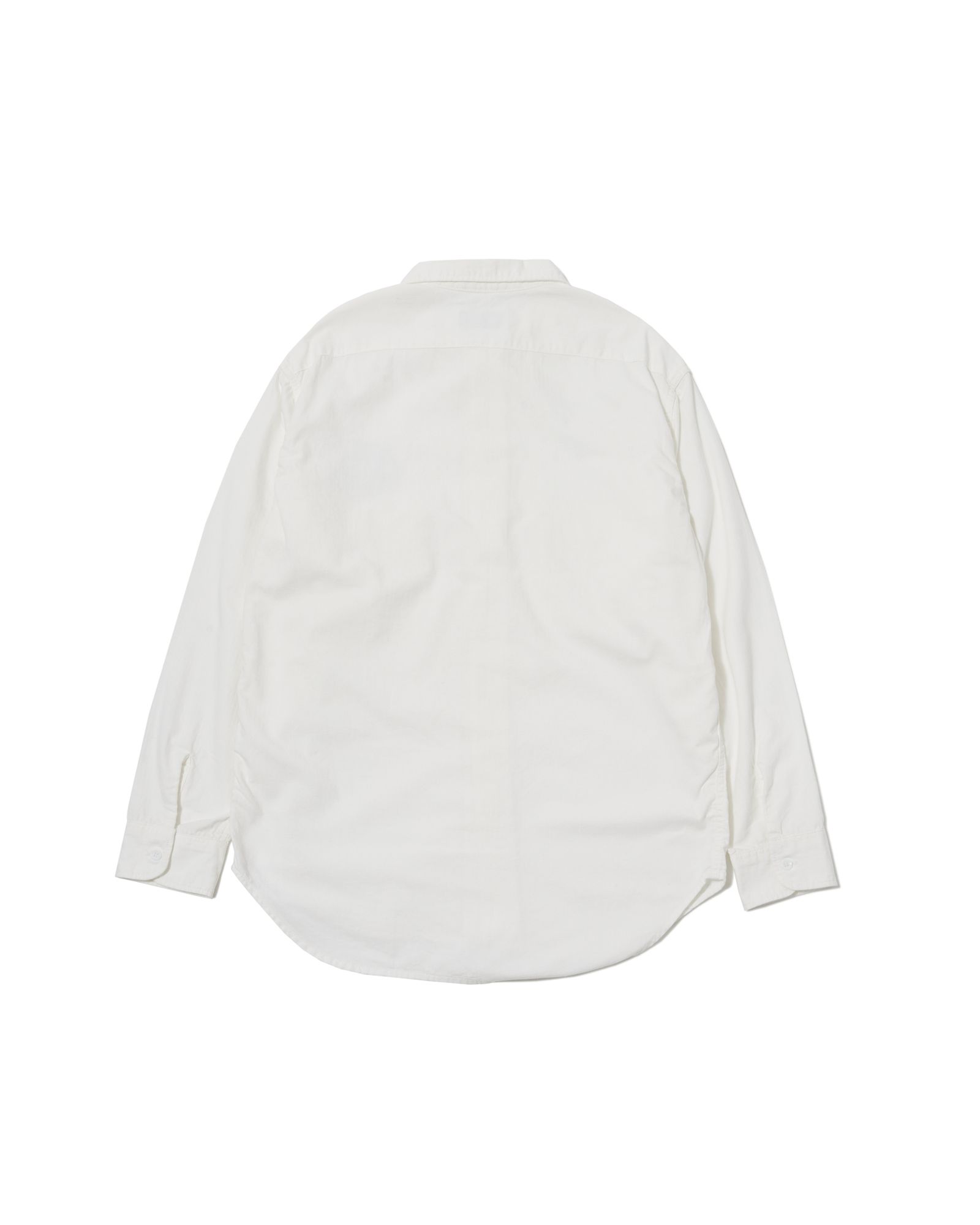 HERRING BONE SHIRT / WHITE / ヘリンボーンシャツ